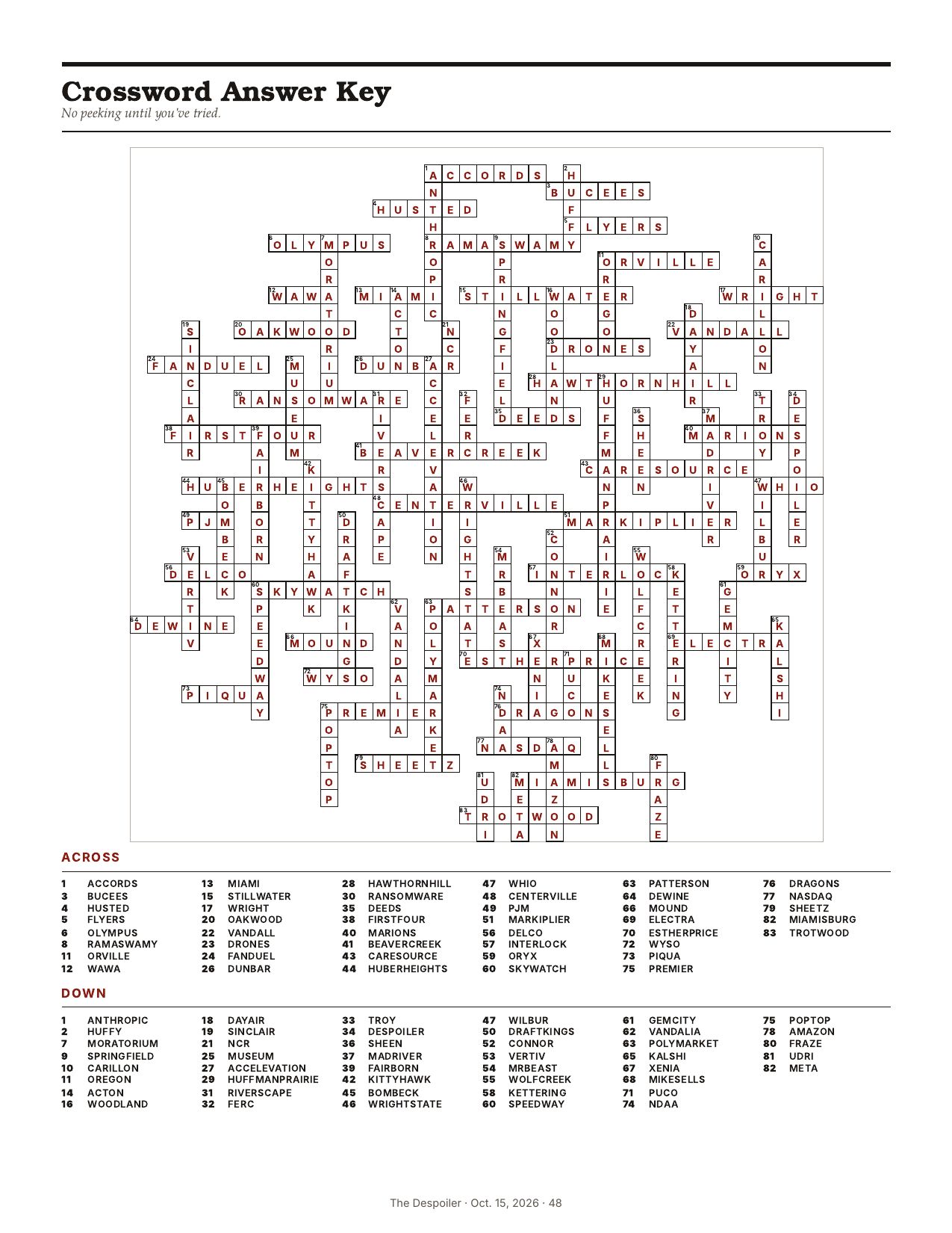 The Despoiler preview issue, page 48